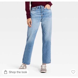 Universal Thread size 12 vintage Blue Straight Leg Jeans. Went viral! Size down